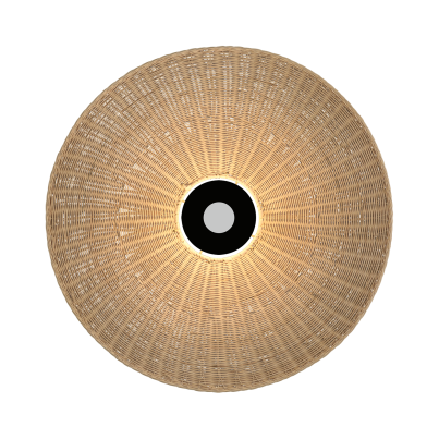 Lampshade ACB PAMELA Cord, 68 cm, Natural rattan