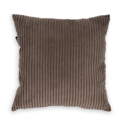 Decorative pillow RIPSO in Brown made of reps