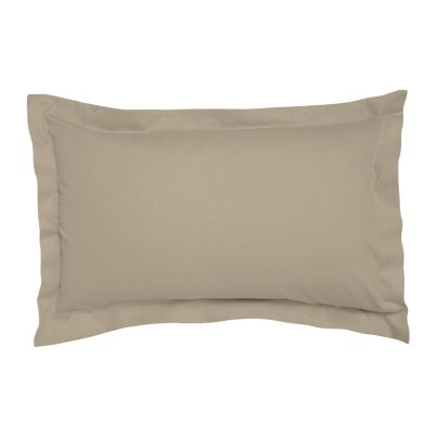 Pillowcase DILIOS, 50/70 cm, 100% Cotton Sateen, Taupe