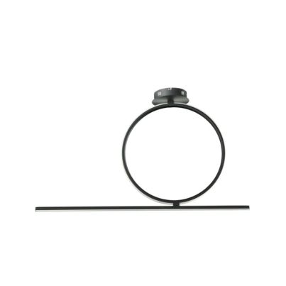 Round Ceiling Fixture ONDALUCE ACROBAT50 NERO, LED, 42W, 3000K, Black