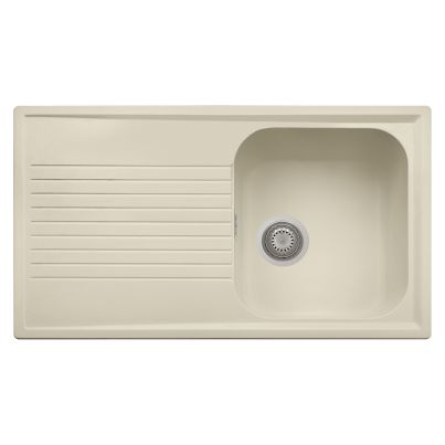 Kitchen sink ATLANTIC 86-10 860x500mm cream