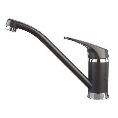 Kitchen mixer tap PLUSMIX black matte