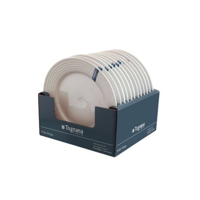 Dinner plate cm 26 W/ DISPLAY POLIS RINGS