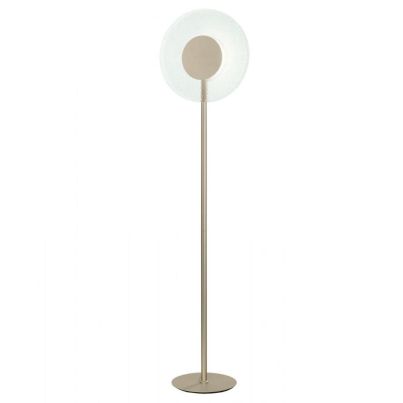 Floor Lamp ONDALUCE CANDY TRASP, LED, D400mm, 11W, 3000K, Transparent Glass