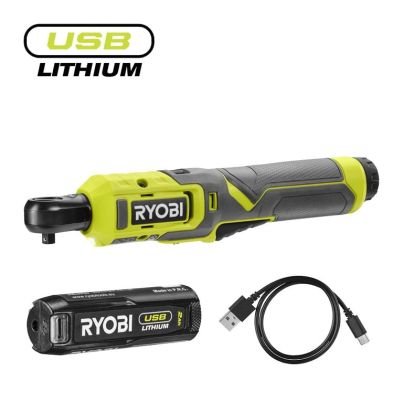 RR14W4-120G 1/4 RATCHET 4V WITH 2AH BATTERY AND USB-C CABLE  