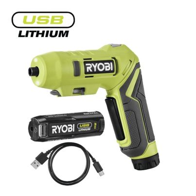 RSDP4-120G SCREWDRIVER 4V WITH 2AH BATTERY AND USB-C CABLE  