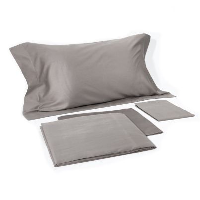 Galizzi Bed sheet SATIN ELEGANCE 180x200x28 steel grey