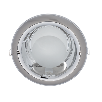 GL206E downlight 2xE27 satin nickel/chrome Model 1