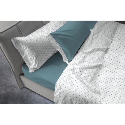 Cogal Bedding set SHAKE 1779 3pc. 250x200/220 + 2x50x80 blue-green