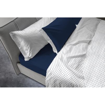 Cogal Bedding set SHAKE 1779 3pc. 250x200/220 + 2x50x80 vintage blue