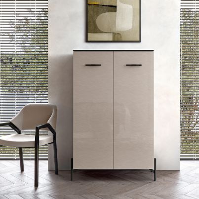 SILVIA HIGH CABINET WITH DOORS 900/530/1450