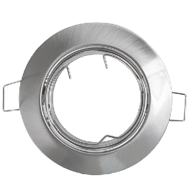 Recessed downlight SA-51R satin nickel, movable