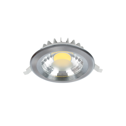 RDLCOB LED downlight 10W 4000K-4300K 230V satin nickel
