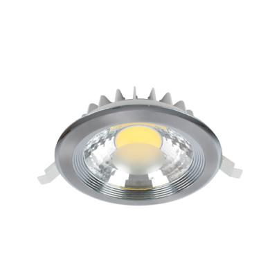 RDLCOB LED downlight 15W 4000K-4300K 230V satin nickel