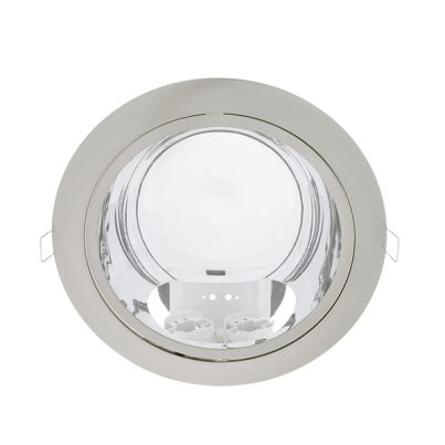 GL202 downlight 2xG24 satin nickel Model 1