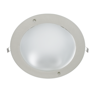 GL203E downlight 2xE27 satin nickel