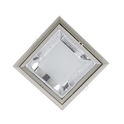 GL204E downlight 2xE27 satin nickel