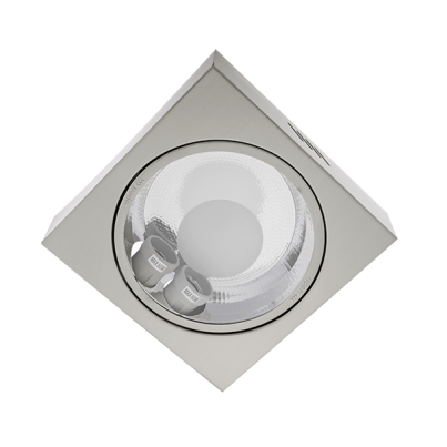 GL214E downlight 2xE27 satin nickel