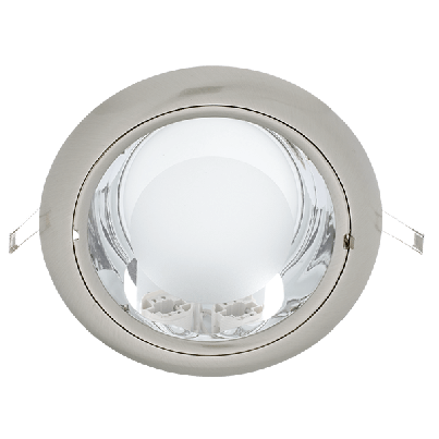 GL205 downlight 2xG24 satin nickel Model 2