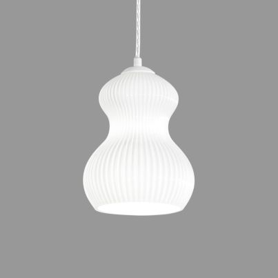 Pendant ONDALUCE MADAGASCAR 2-OP, 1xE14, D165mm, Opal