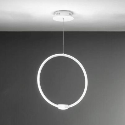 Pendant ONDALUCE OMEGA50 B.CO LED, 35W, CCT, White