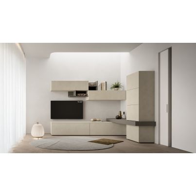 TV unit and storage space PTG437 - Sample
