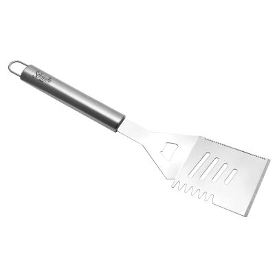 Perforated hamburger spatula BBQ 41cm