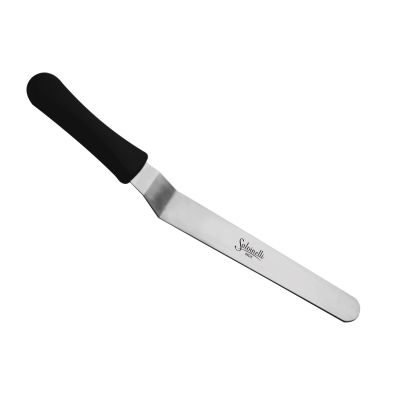 Bended flexible chef spatula 25x4cm