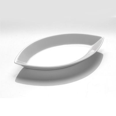 Oval serving dish Tavola 32,5x19cm. x 3,15cm. 420ml white