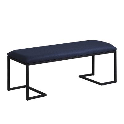 Bench Venla 115x42x43 Nordic 13 blue/black