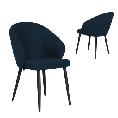 Chair Patya 56x61x82cm Nordic 13/blue