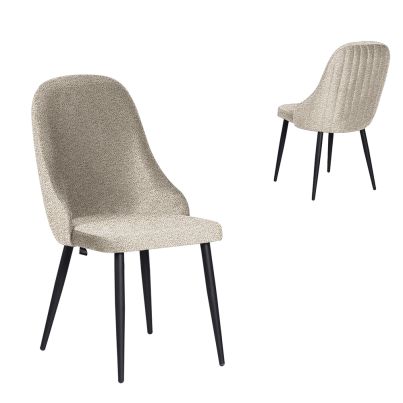 Chair Remis 49x61x91cm Odessa 30/light grey