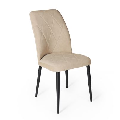 Chair Vika 48x58x90cm Uras 2/beige