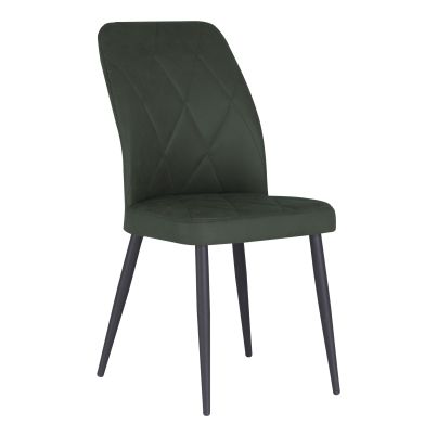 Chair Vika 48x58x90cm Uras 6/dark green