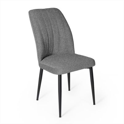 Chair Varel 48x58x90cm Nordic 15/grey