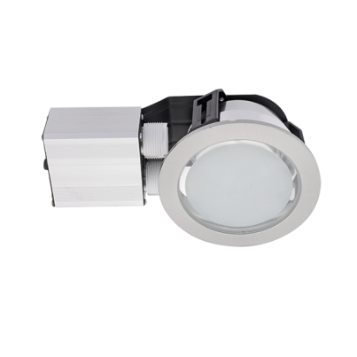GL102-5 downlight 2xG24 IP44 satin nickel