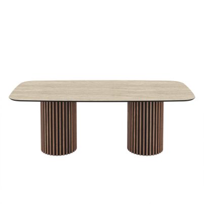 Dining table Oslo 220cm Traventen/beige