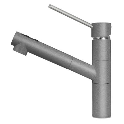 Kitchen mixer tap TIZMIXEXT grey titanium