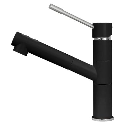 Kitchen mixer tap TIZMIXEXT black matte