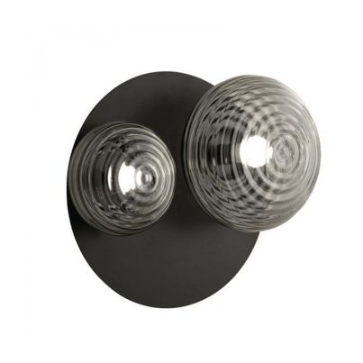 TONDO/2 Ceiling Lamp 1XE14+1XE27 D520mm Black