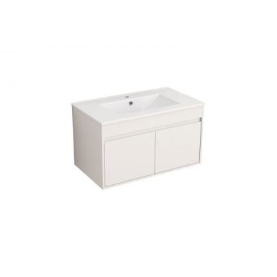 KD PVC BATHROOM CABINET AKADIA 80*45*45+ BASIN ICC 8066