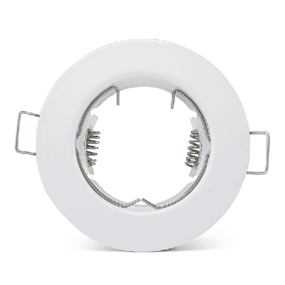 Recessed downlight SA-50R white, Fixed