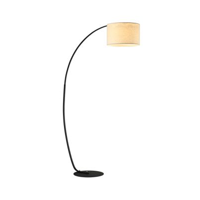 PAOLO Floor lamp 1xE27 white/black