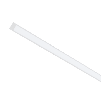 Profile for LED tubes POM121 1xG13 /18W/ 1240mm White