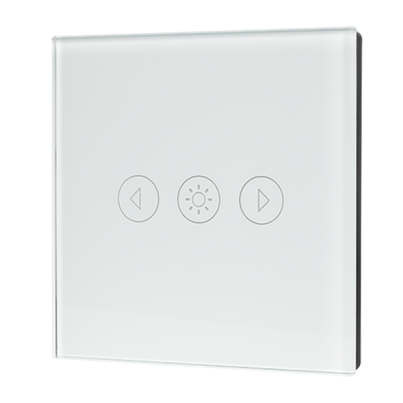 Wi-Fi smart touch dimmer switch white