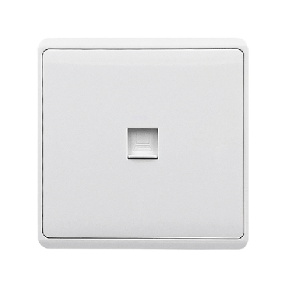 LONDON computer RJ45 socket white