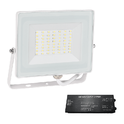 STELLAR HELIOS LED floodlight 50W 4000K white+ emergency kit