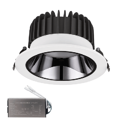EL-6228 recessed LED downlight 20W6500K WH/GR+Em