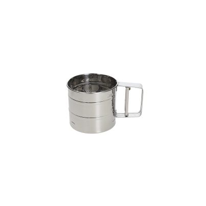 Stainless steel FLOUR-SIFTER MYTHOS UTENSILI VARI MYTHO