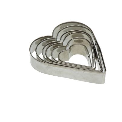 6 pieces Heart cookie cutters set TOGNANA Mythos